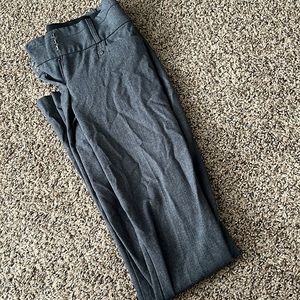 CANDIES BOOTCUT SLACKS—-